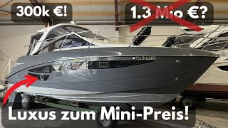 Deutscher 52 schockiert Luxusyacht Industrie CUSTOM Yacht ab 300k € Cobrey Yachts 33 HT 2024 [upl. by Essenaj]