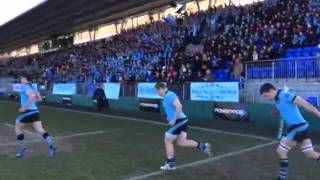 St Michaels supporters clap their team on the pitch [upl. by Carvey]