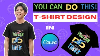 Easy Canva TShirt Design Tutorial That Will Blow Your Mind [upl. by Anisor]