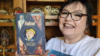 SHOWING The Official Fallout Tarot Deck and Guide Book [upl. by Aldin628]