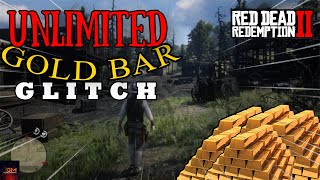 Red Dead Redemption 2 UNLIMITED GOLD BAR GLITCH MONEY GLITCH STORY MODE [upl. by Yrtneg]