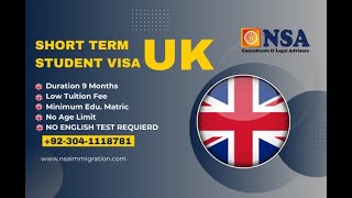 UK Short Term Student Visa [upl. by Krauss]