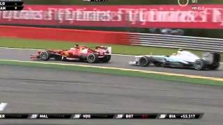 Alonso VS Hamilton 2013 Spa [upl. by Llirret657]