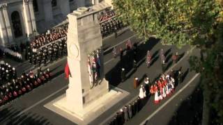 The Arrival of the Royal Party and Wreath Laying Ceremony  Cenotaph 2011 [upl. by Huda]