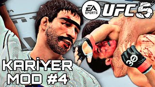 AYIBOĞAN DURDURULAMIYOR  UFC 5 KARİYER MOD 4 [upl. by Vaish608]