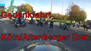 Demo Gedenkfahrt Köln zum Altenberger Dom [upl. by Atsuj]