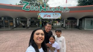 ZOO NEGARA MALAYSIA BESARR JUGA😆JANGAN SALAH BELI TIKET KAYA KITA KALAU KE ZOO NEGARA MALAYSIA⁉️ [upl. by Mahmud]