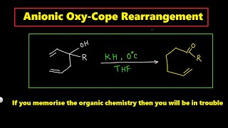 Anionic OxyCope Rearrangement  Sigmatropic Rearrangement Organic Named Reaction Chemistry Portal [upl. by Kablesh]