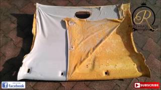 Is your Holden Commodore Roof lining sagging VN VR VS VT VX VY VZ VE Part 2 before amp afters [upl. by Opportuna503]