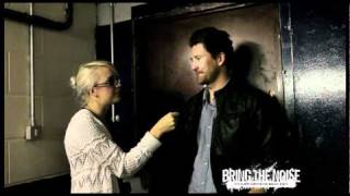 Stephen Christian from Anberlin Video Interview London England [upl. by Merideth]