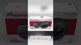 Pioneer TSA1370F 514quot 300 Watts 3Way Coaxial Car Speakers [upl. by Attenad]