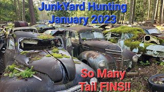 JUNKYARD CRAWL January 2023 [upl. by Oinoitna]