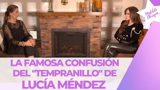 LUCÍA MÉNDEZ y su viral confusión del TEMPRANILLO  Entrevista con Matilde Obregon [upl. by Philis]