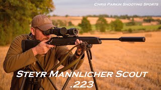 Steyr Mannlicher Scout rifle in 223 REVIEW [upl. by Reagan]