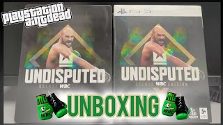 Undisputed WBC Deluxe Edition Unboxing  PlayStation 5 [upl. by Ellak]