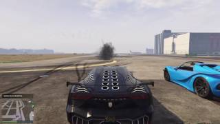 GTA online  Pegassi Zentorno vs Pegassi Reaper vs Pfister 811 [upl. by Malynda]