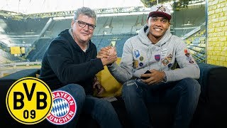 Bundesligas Top Match  Manuel Akanji joins BVB Matchday Magazine  Borussia Dortmund  FC Bayern [upl. by Mauer]