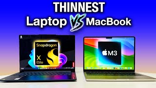 THINNEST Elite X Laptop Vs MacBook Air M3  HOLY MOLY this is CLOSE [upl. by Renita474]