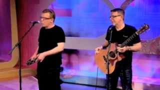 500 miles Im Gonna Be  The Proclaimers on Loose Women 26 Jun 2013 [upl. by Dorene]