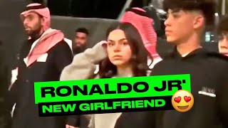 Cristiano RONALDO JR NEW GIRLFRIEND  Who is SHE [upl. by Acinna681]