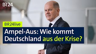 AmpelAus Wie kommt Deutschland aus der Krise  Münchner Runde extra  BR24live [upl. by Yarg89]