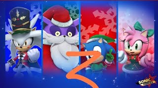 Holiday Rapid Recap 3 Event Part 3 Snowdrift Sonic 1 Is Here Sonic Forced Speed Battle [upl. by Maidel]