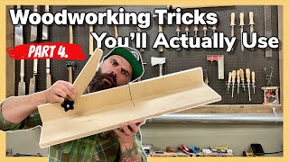 Helpful Woodworking Tricks Youll Actually Use  Useful Woodshop Hacks [upl. by Idur]