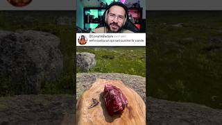 Meilleure Recette Burger 🍔 En pleine Nature outside Cooking shorts2024 shorts food [upl. by Fokos211]