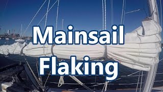 Flaking the Mainsail What You Need to Know  Sail Fanatics [upl. by Iroj]