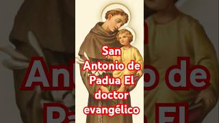 San Antonio de Padua Patrono de los objetos perdidos youtubeshorts catholicsaint spanish [upl. by Joscelin]