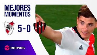 🔥 ¡RIVER GOLEÓ Y QUIERE EL TÍTULO ⚪🔴⚪  River vs Patronato 50  Fecha 20Torneo de la Liga 2021 [upl. by Alyl965]