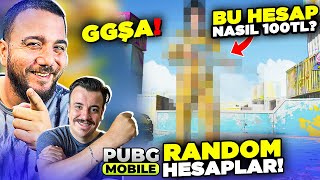 ohaa 100TL lik HESAPTA NELER VAR RANDOM İZLEYİCİ HESAPLARI PUBG Mobile GGŞA [upl. by Oriana96]