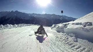 Die längste Rodelbahn der Welt  Rodel Rennen  am Wildkogel [upl. by Vigor]