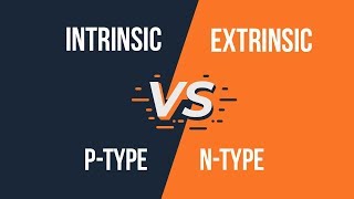 Classification of Semiconductors IntrinsicExtrinsic PTypeNType [upl. by Christean978]