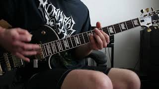 Slayer  Postmortem  Guitar Cover [upl. by Milka460]