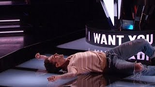 Top 10 performance That made coaches Fall Off chairs in The voice Audition 2018 [upl. by Shewchuk]