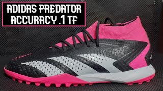 ADIDAS PREDATOR ACCURACY 1 TF  UNBOXING Y REVIEW [upl. by Alemahs]