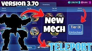 Mech Arena New Update 370 😍  New Mech Weapon Tier In Mech Arena [upl. by Karolyn21]