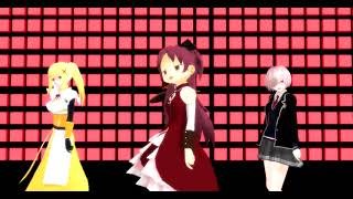 mmd bts dna madoka x fate x konosuba [upl. by Animsaj240]