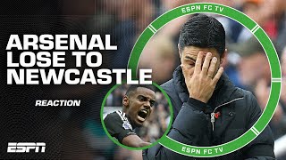 Arsenal are choking at the WRONG TIME 🗣️ Don Hutchison reacts to loss vs Newcastle  ESPN FC [upl. by Hagerman991]