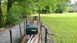 End to end on the Mill Brook Railroad 7 Sept 2020 millbrookrailroad [upl. by Leidgam929]