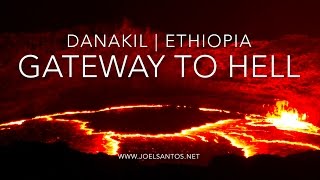 Gateway to Hell Danakil Erta Ale Dallol — Ethiopia [upl. by Orgalim]