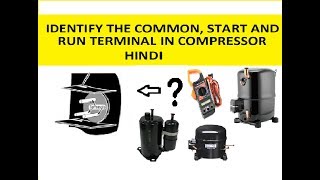 Identify CSR terminals on a compressor  HINDI [upl. by Yrokcaz877]