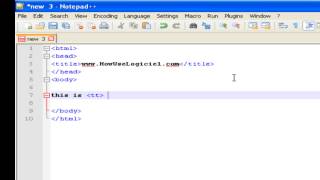 Tag tt in HTML [upl. by Mcmaster]