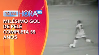 Milésimo gol de Pelé completa 55 anos [upl. by Fernald]