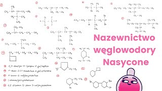 Nazewnictwo alkany cykloalkany do matury [upl. by Tracy402]