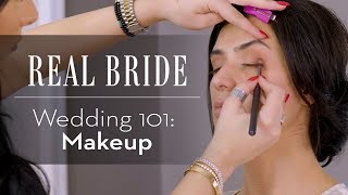 Real Bride by Enzoani  Wedding 101 Makeup [upl. by Seuqirdor]