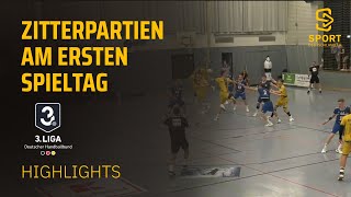 Die Highlights des 1 Spieltags  3 HandballLiga Männer  Saison 202324  SDTV Handball [upl. by Cupo]