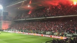 Boavista 0  1 Benfica  27ª Jorn 201516  Chegada ao estádio Cânticos Festejos e Final do jogo [upl. by Telocin501]