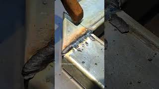 how to welding galvanized for beginner shorts welding howtoweld stickwelding fabrication [upl. by Georgeanna798]